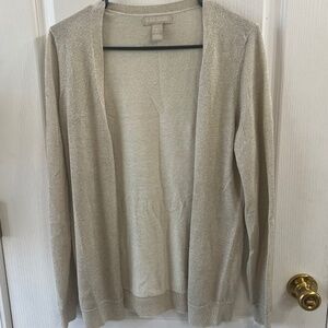 Banana republic gold sweater
